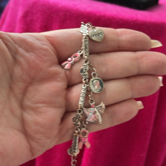 Breast Cancer Charm Bracelet from Brighton - Picture 4 of 6
